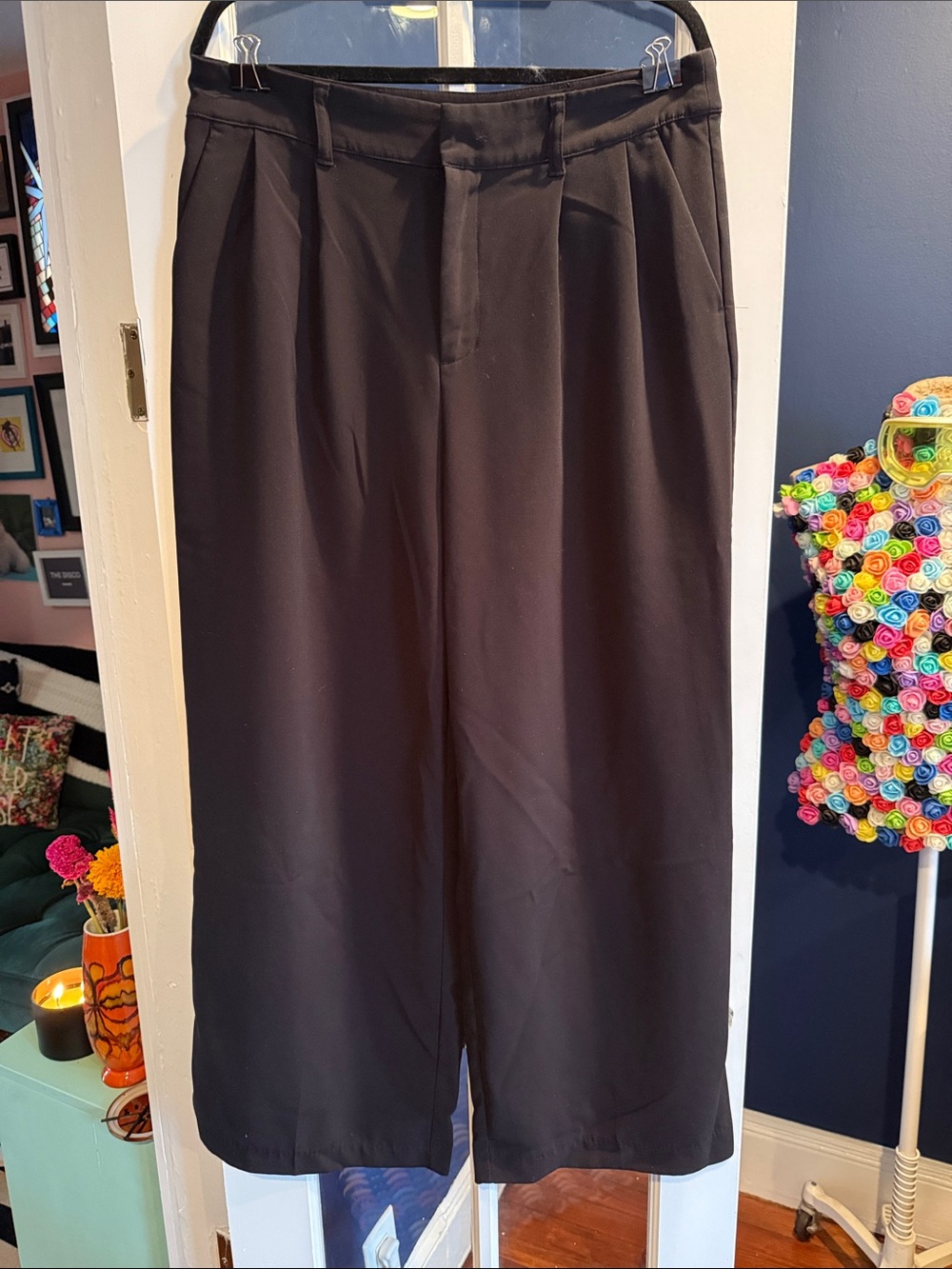 Sergio Hudson for Target Women's Wide Leg Pants in Black